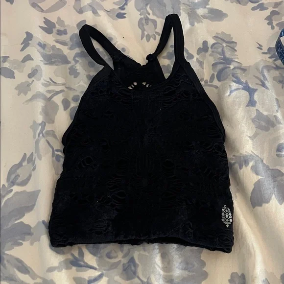 Free People Movement Happiness Runs Floral Tank size xs/s - Picture 3 of 6